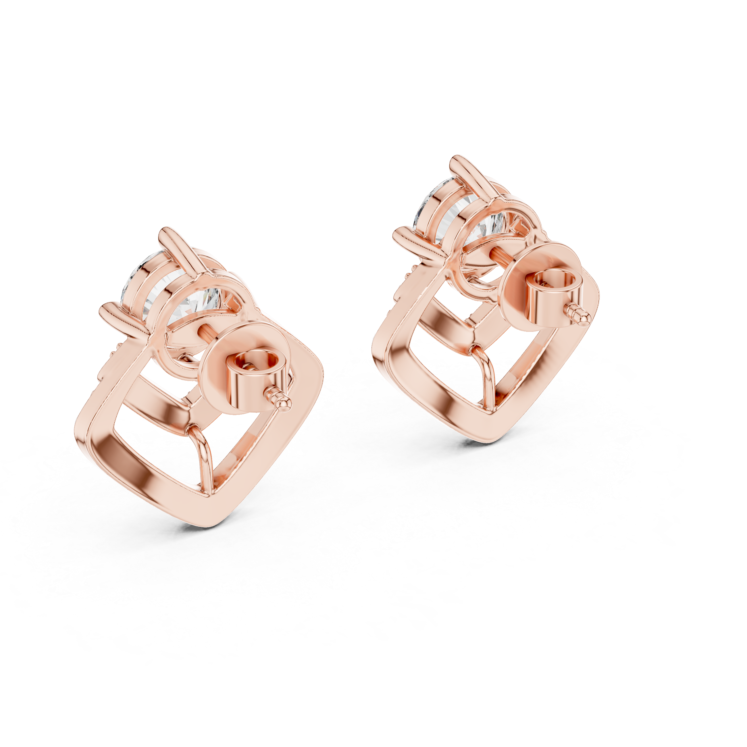 Classic Jacket Lab Grown Diamond Earrings