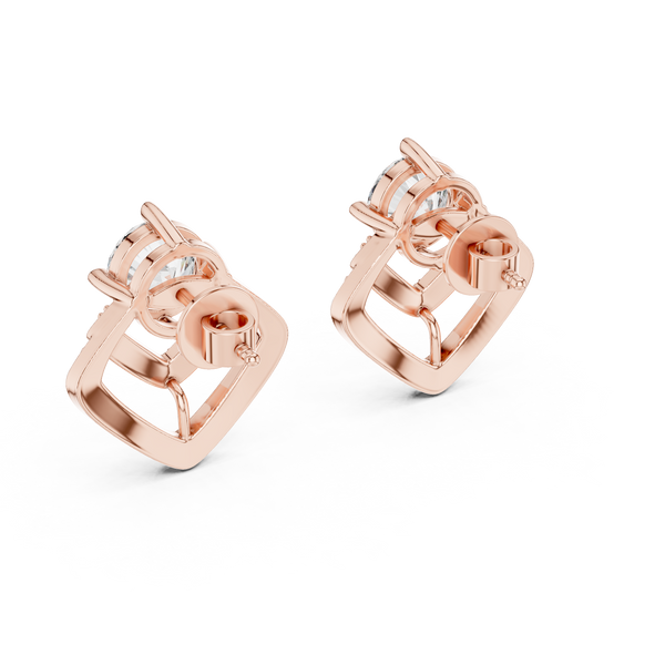Classic Jacket Lab Grown Diamond Earrings