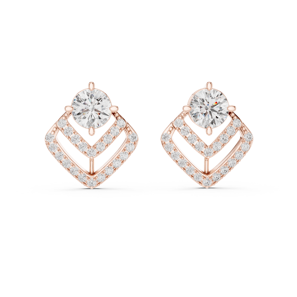 Classic Jacket Lab Grown Diamond Earrings