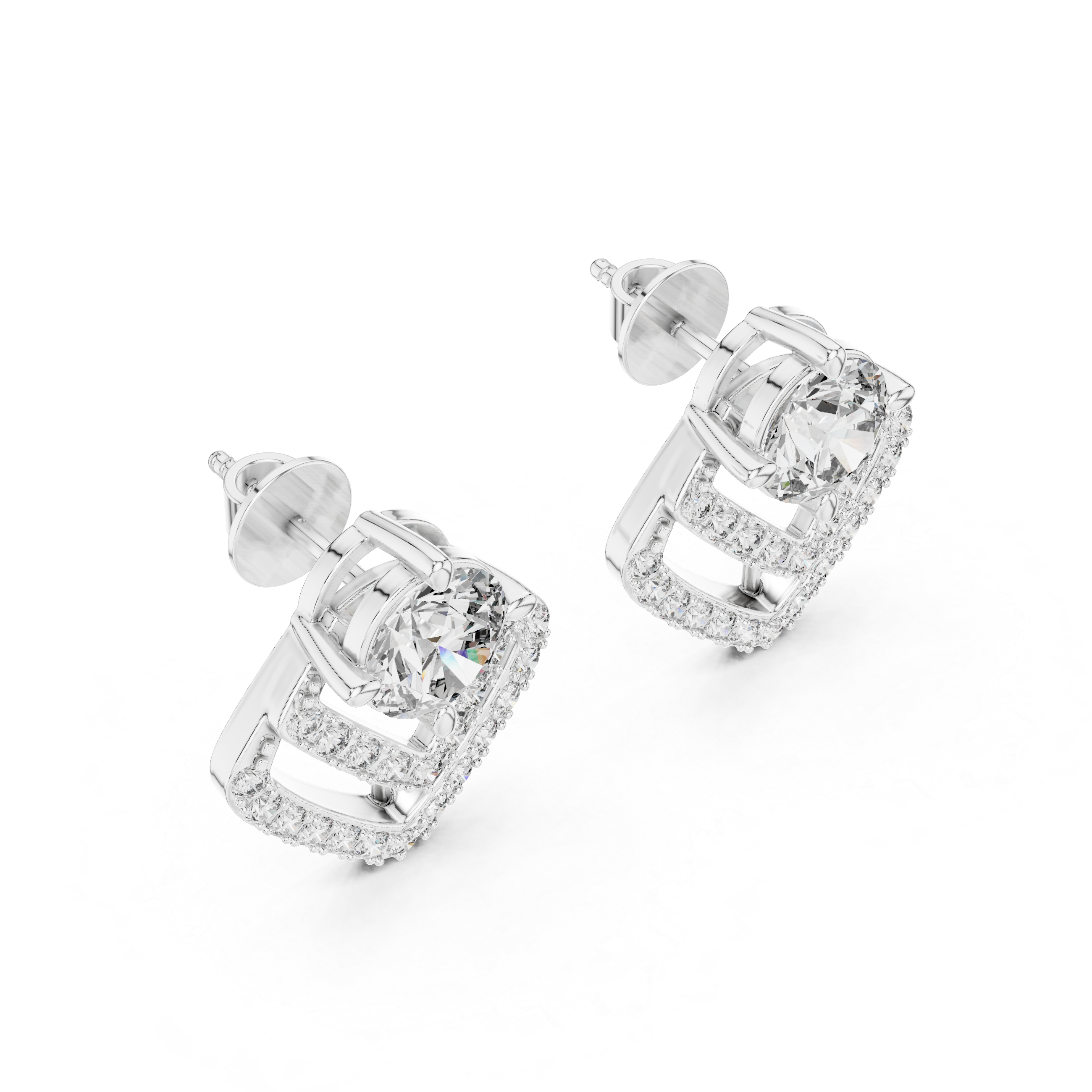 Classic Jacket Lab Grown Diamond Earrings