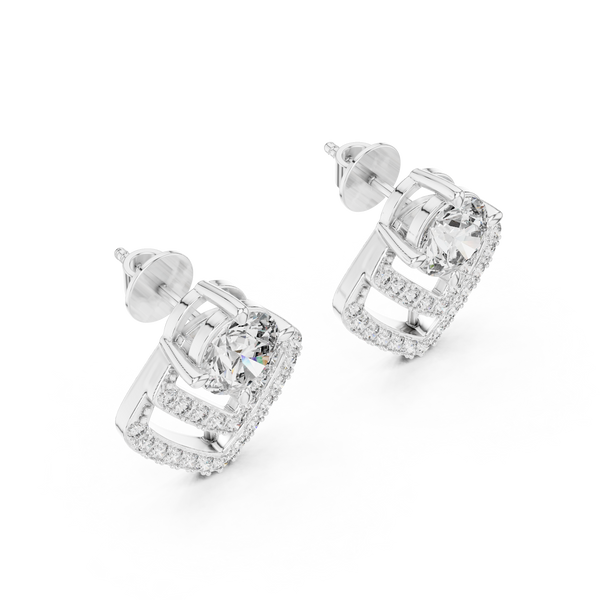 Classic Jacket Lab Grown Diamond Earrings