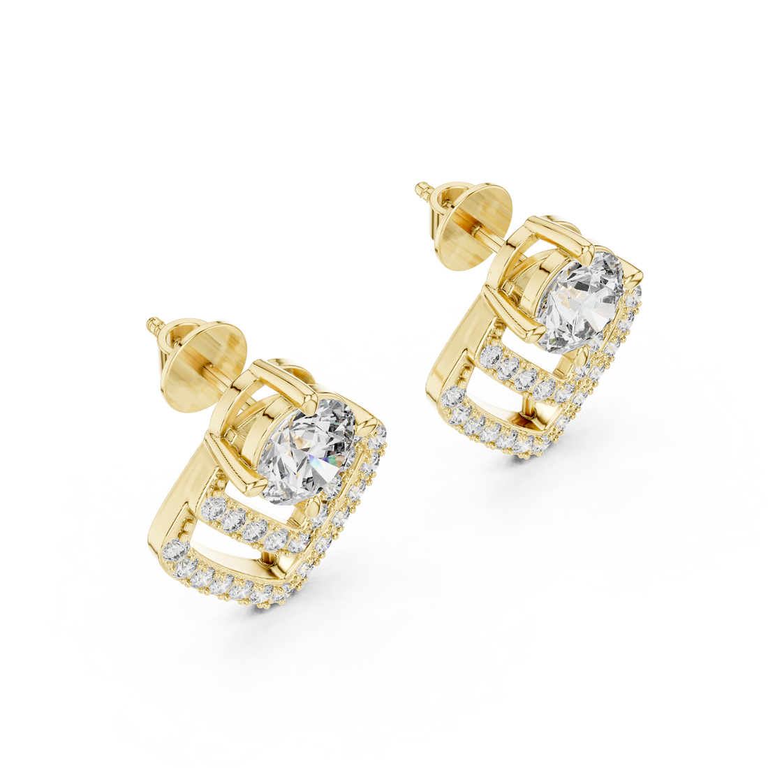 Classic Jacket Lab Grown Diamond Earrings