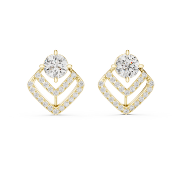 Classic Jacket Lab Grown Diamond Earrings