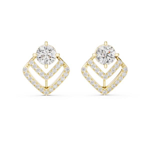 Classic Jacket Lab Grown Diamond Earrings