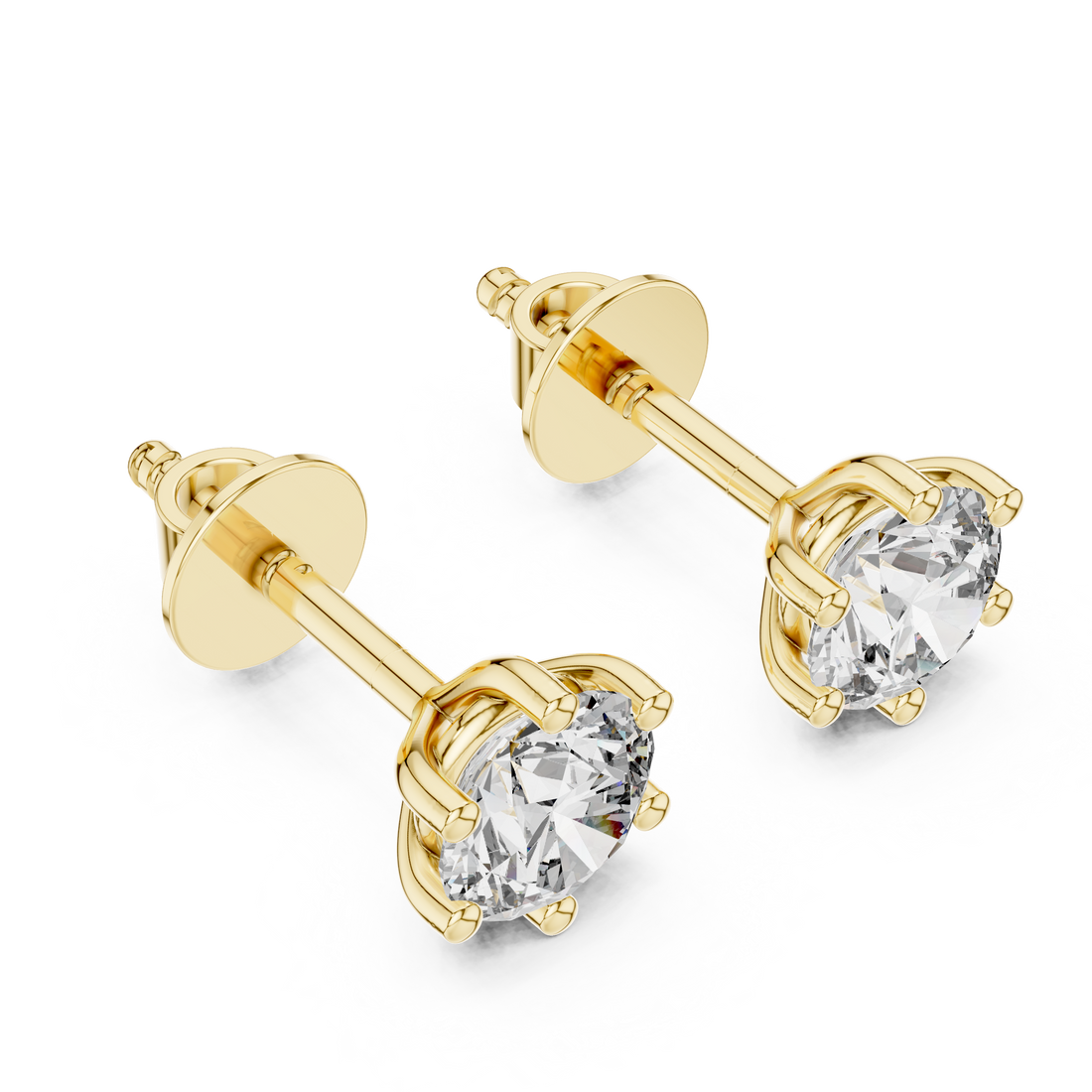 Luxury Dangle Lab Grown Diamond Earrings