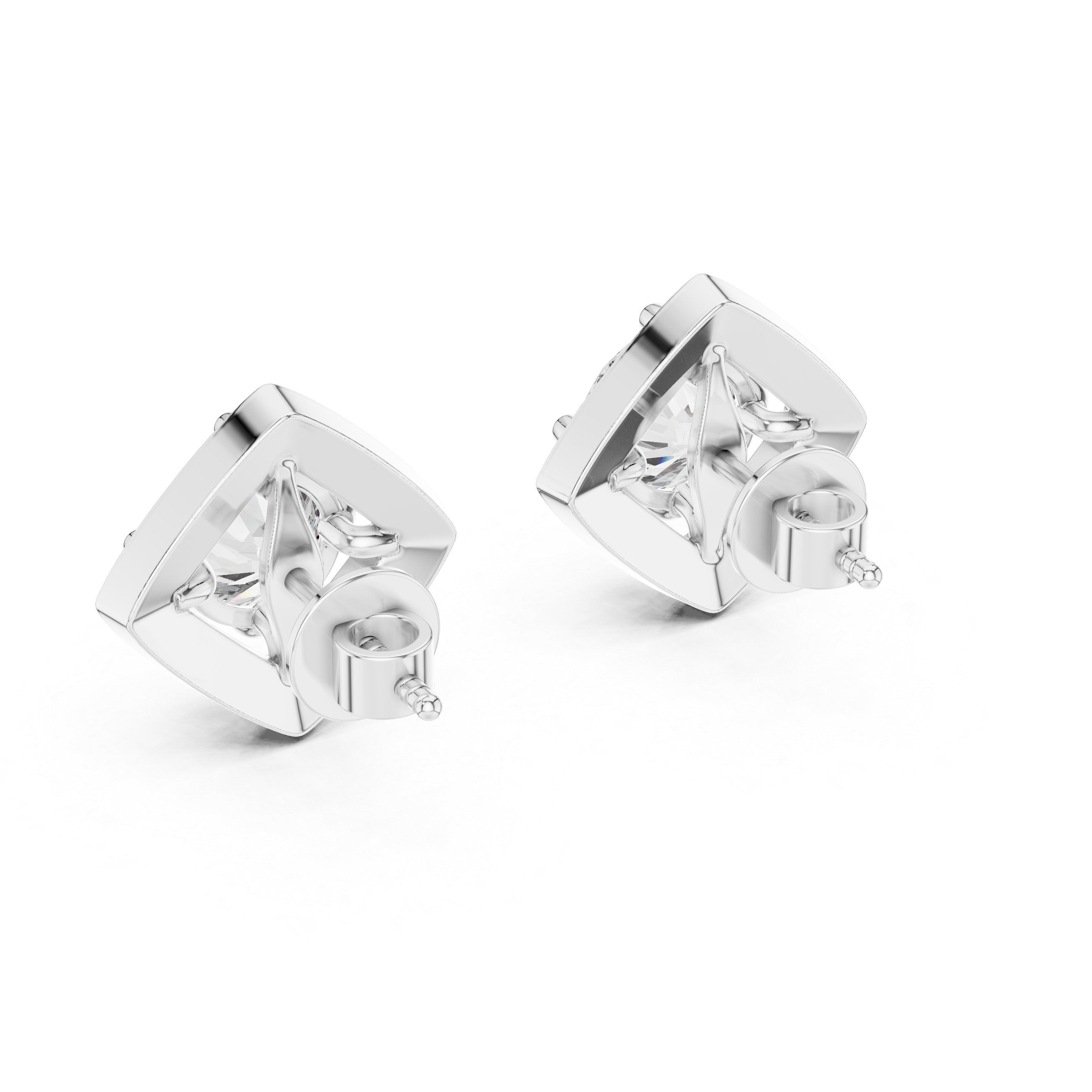 Radiant Tear Lab Grown Diamond Earrings