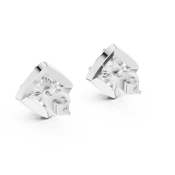 Radiant Tear Lab Grown Diamond Earrings