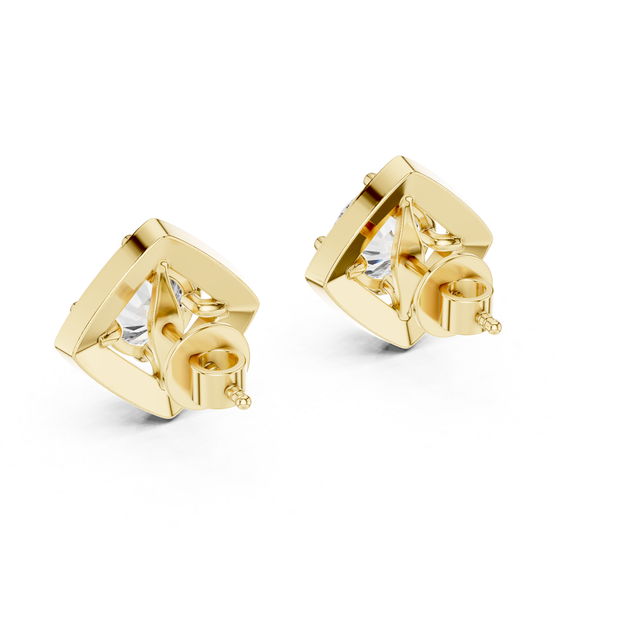 Radiant Tear Lab Grown Diamond Earrings
