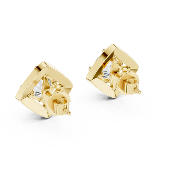 Radiant Tear Lab Grown Diamond Earrings