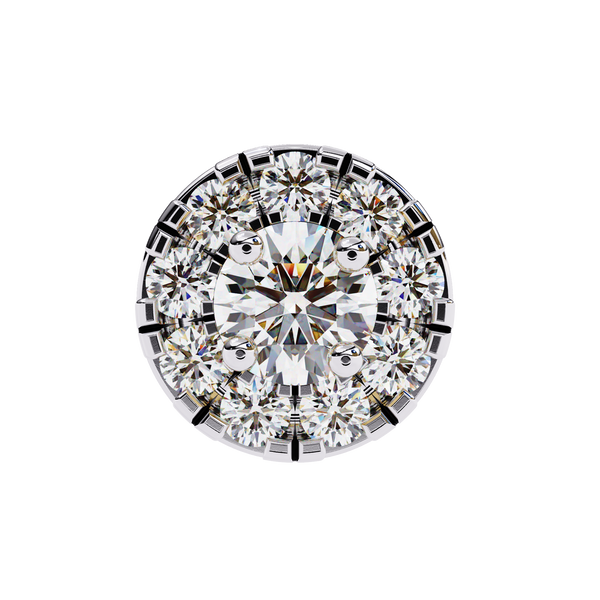 Mystic Glam Diamond Stud Earrings