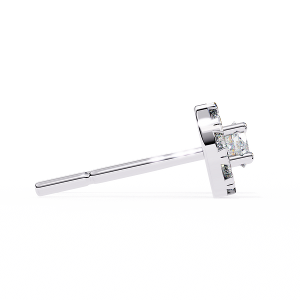 Mystic Glam Diamond Stud Earrings