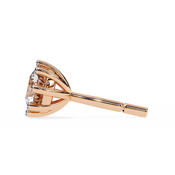 Eight-Prong Set Diamond Studs