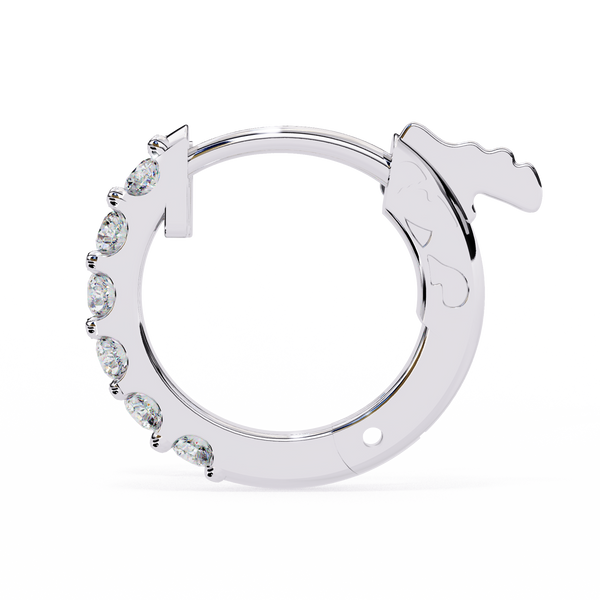 Everyday Radiance Diamond Hoop Earrings