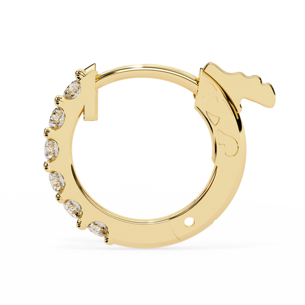 Everyday Radiance Diamond Hoop Earrings