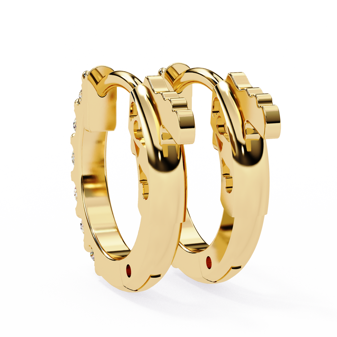 Everyday Radiance Diamond Hoop Earrings
