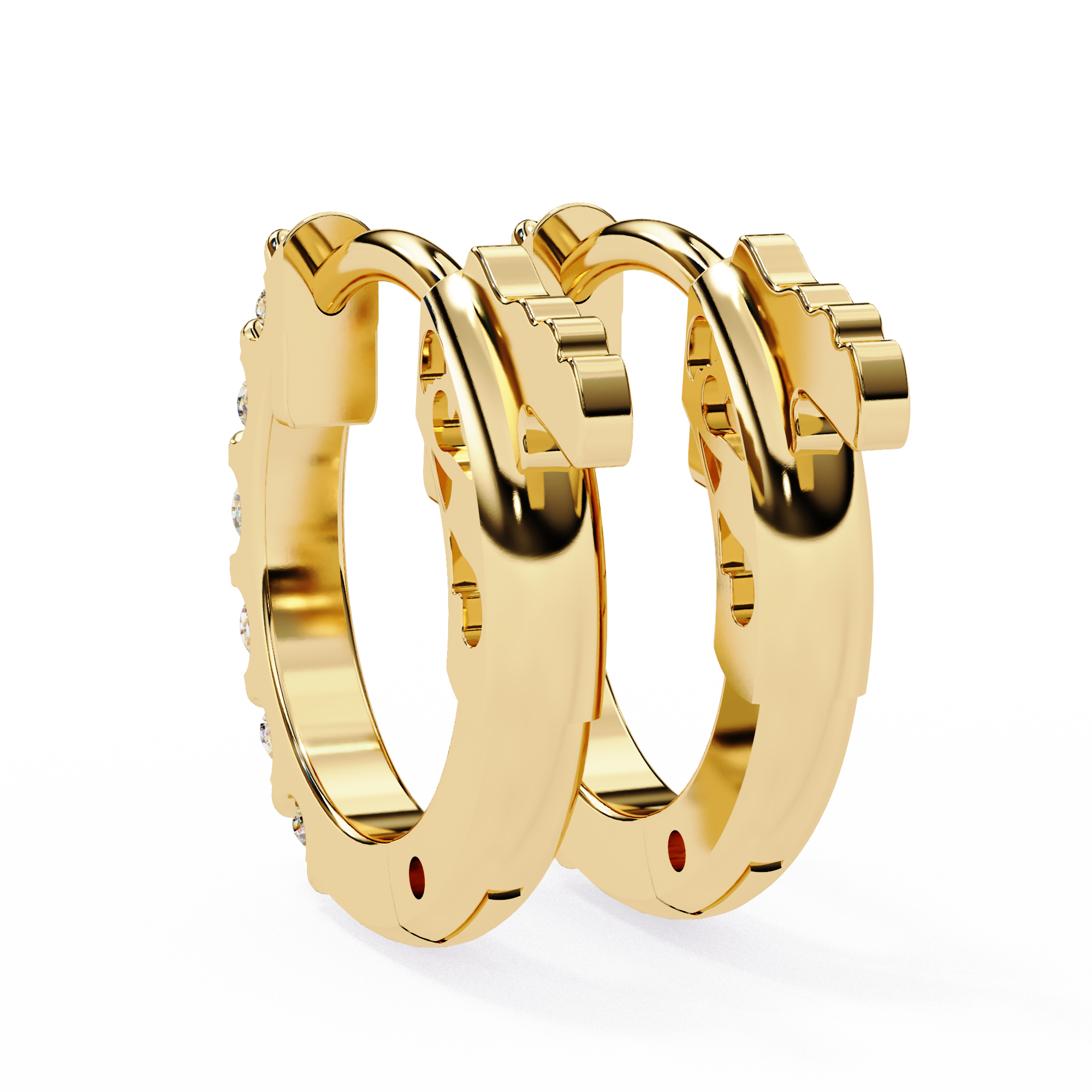 Everyday Radiance Diamond Hoop Earrings