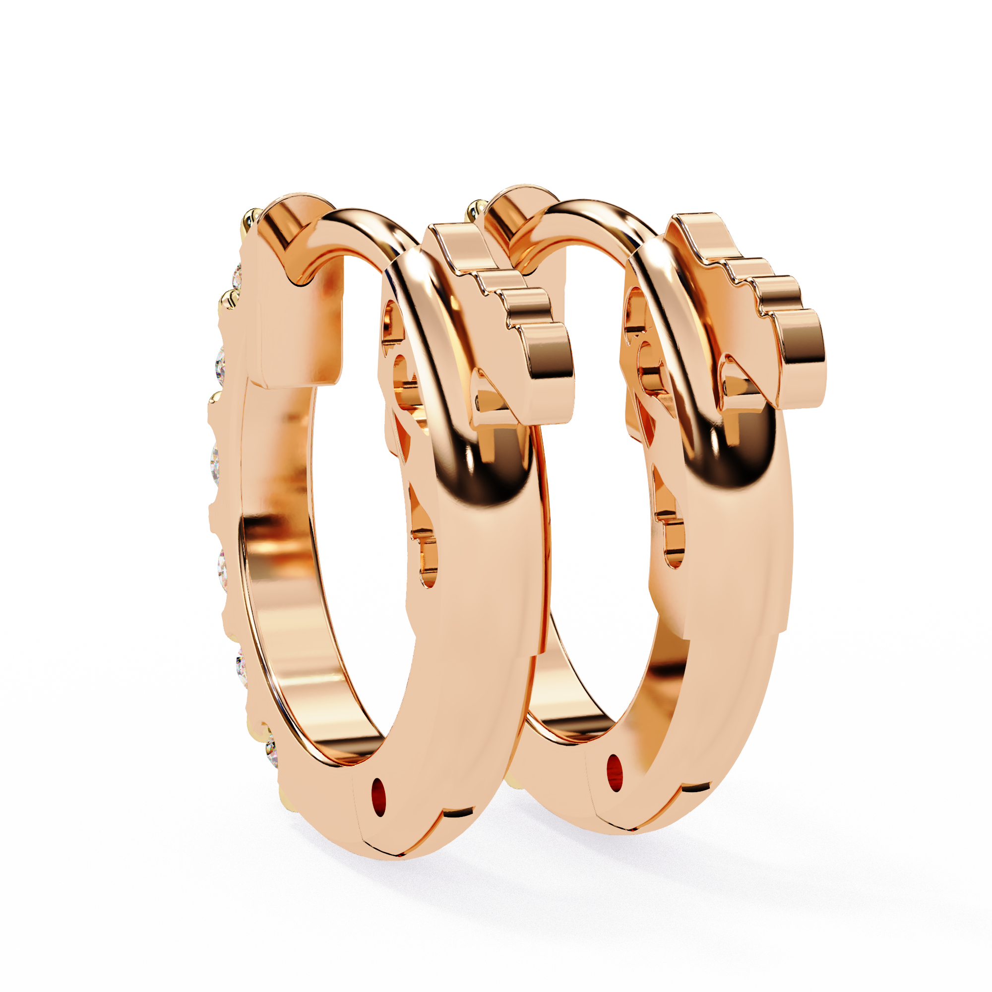 Everyday Radiance Diamond Hoop Earrings