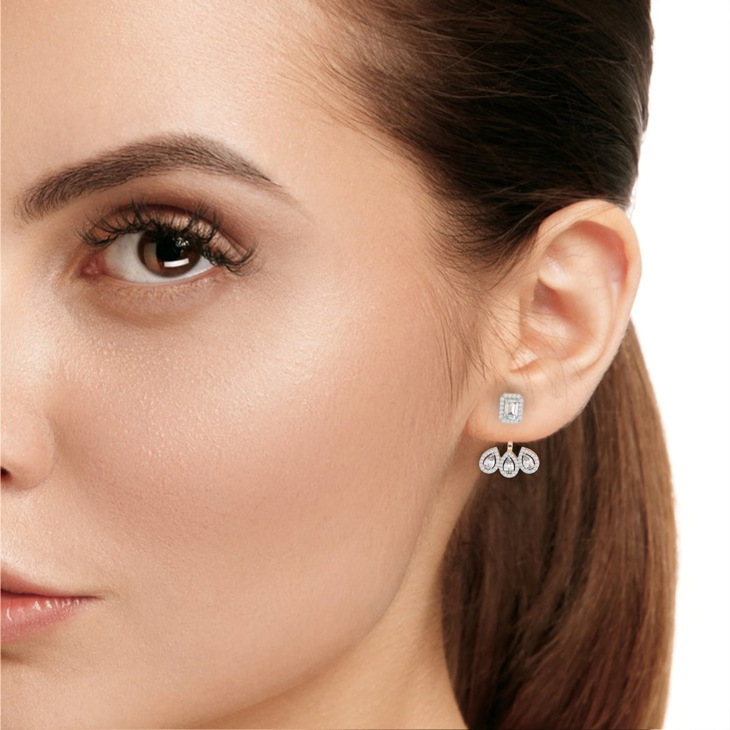 Messika My Twin Diamond Earrings