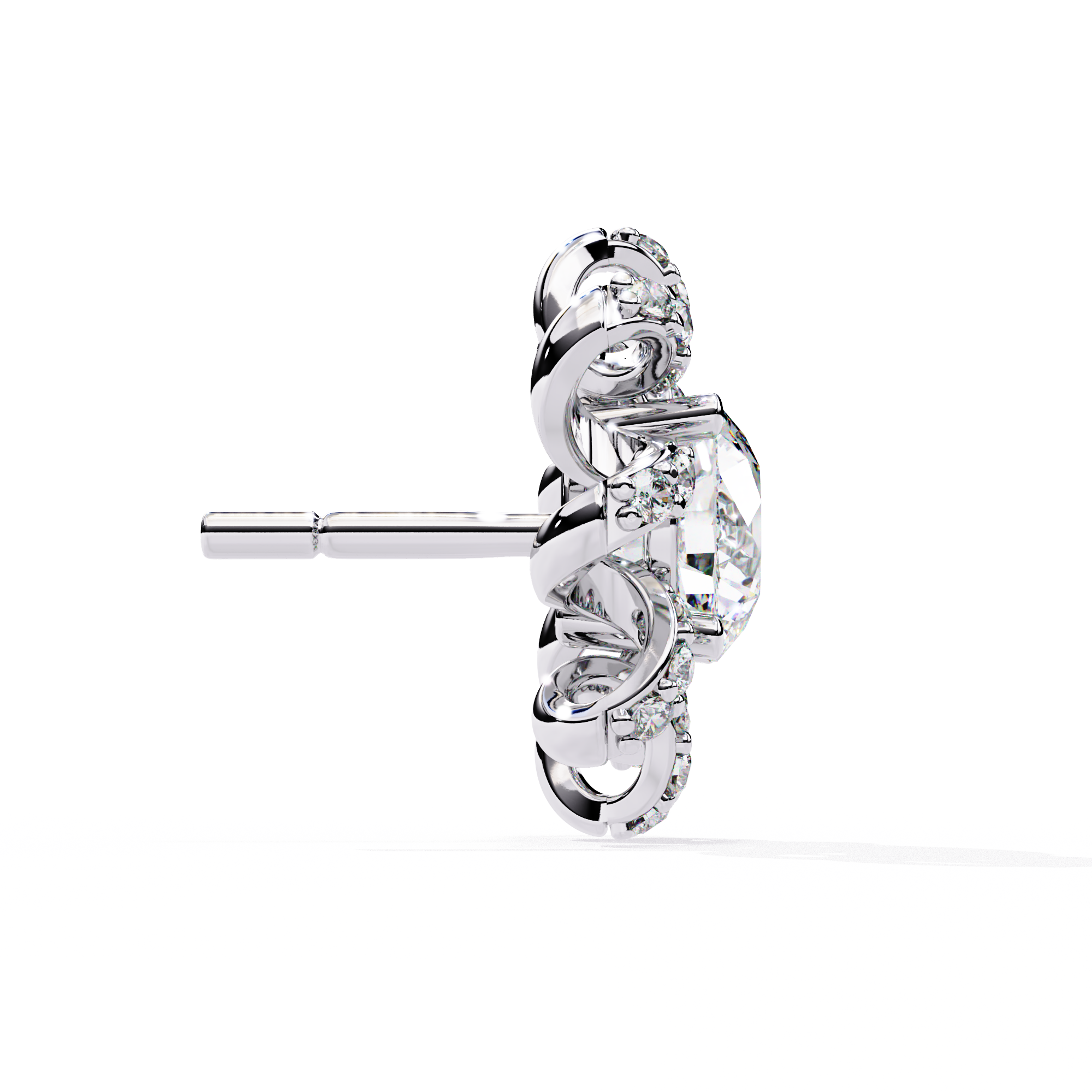 Designer Inspired Diamond Studs