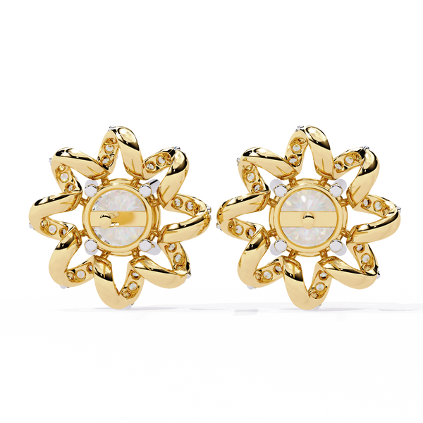 Designer Inspired Diamond Studs