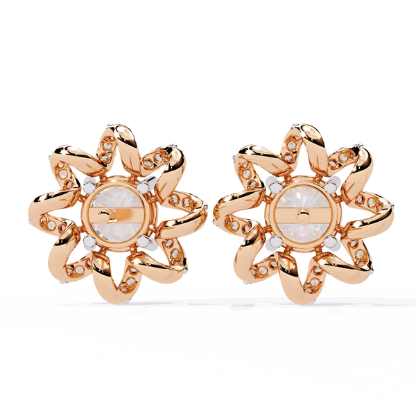 Designer Inspired Diamond Studs