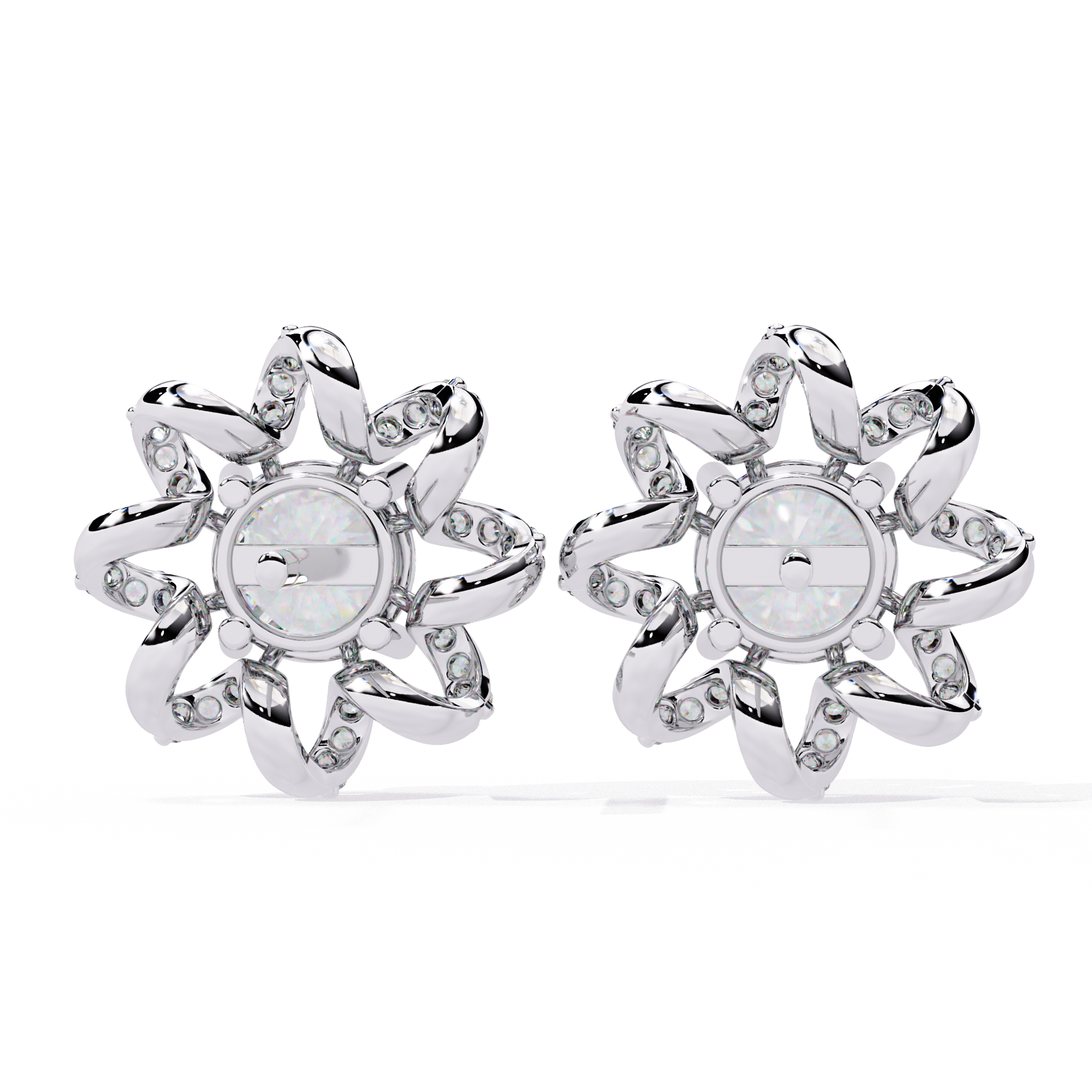 Designer Inspired Diamond Studs