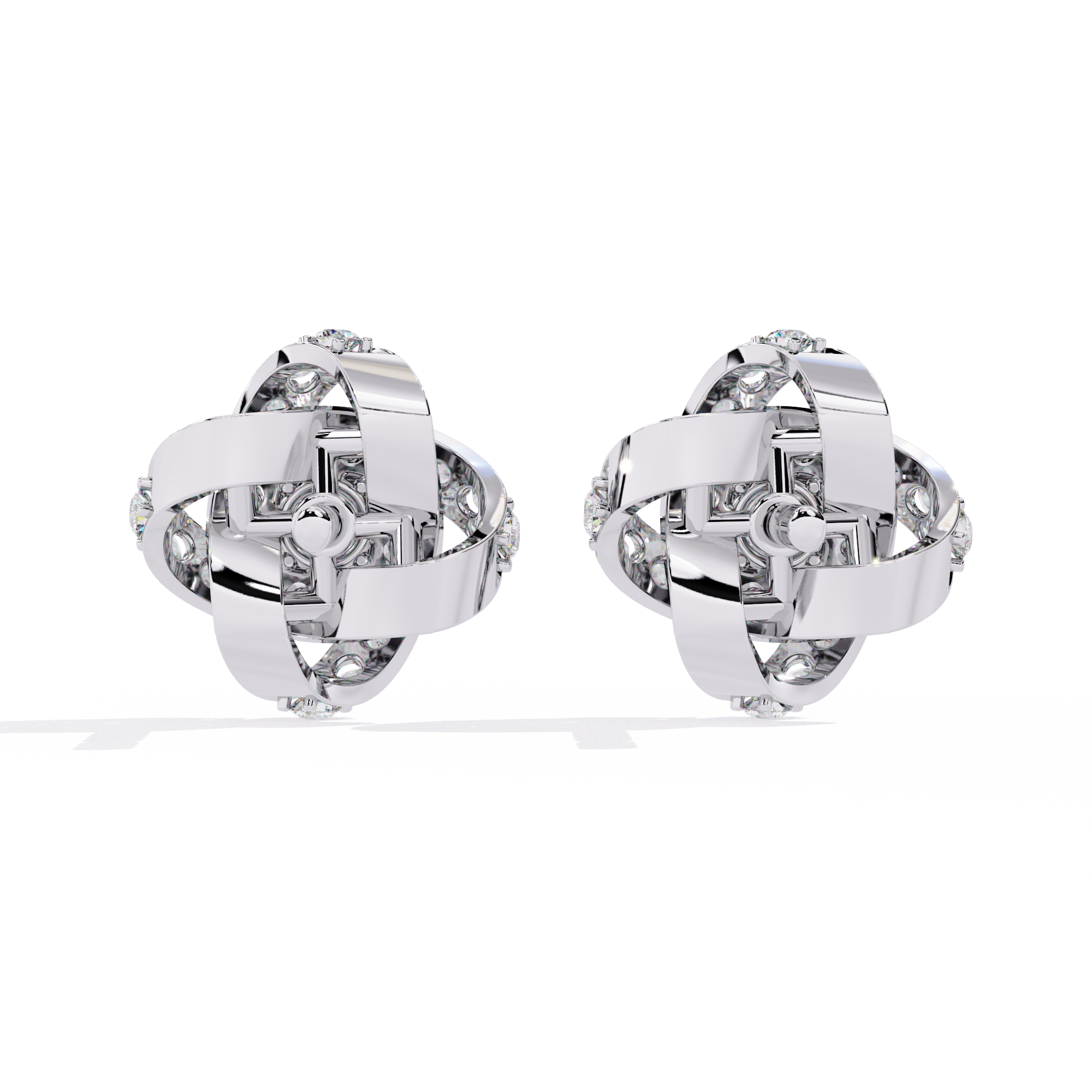 Brilliant Blossom Diamond Studs