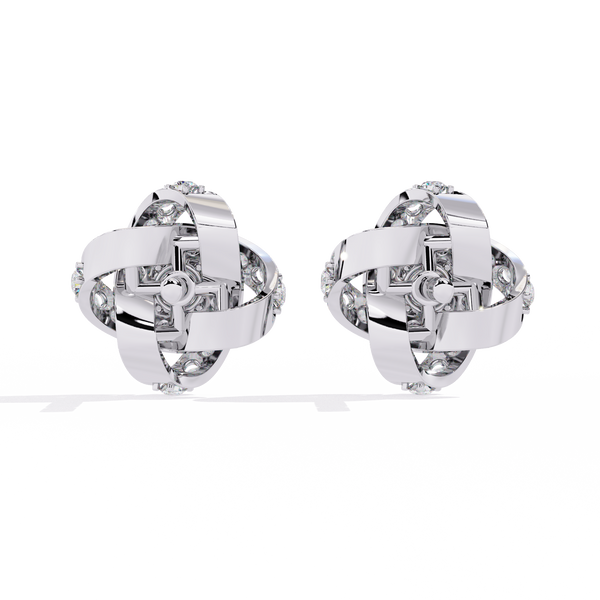 Brilliant Blossom Diamond Studs