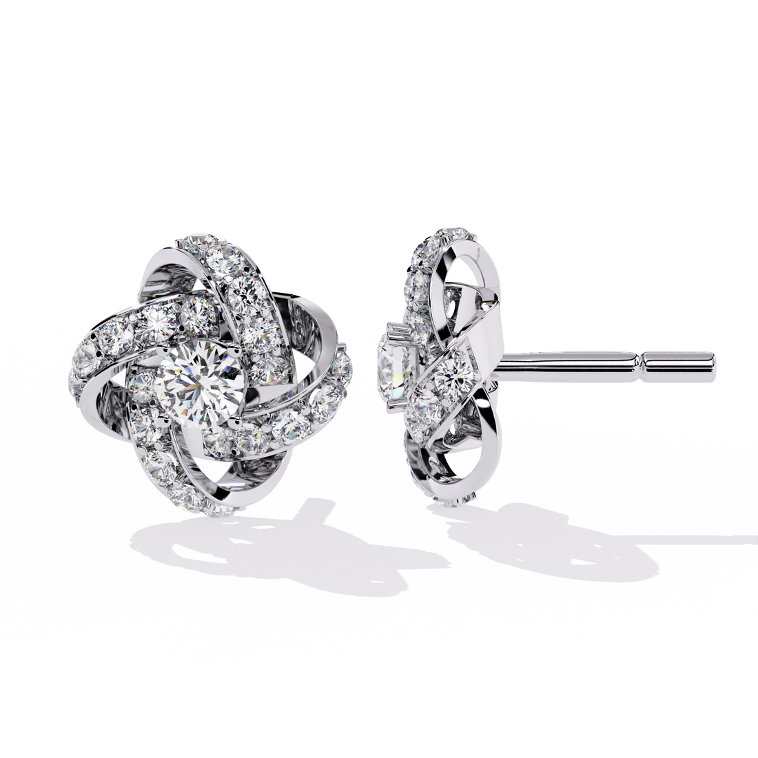 Brilliant Blossom Lab Grown Diamond Studs