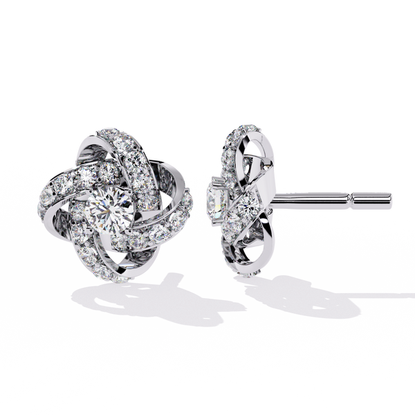 Brilliant Blossom Diamond Studs