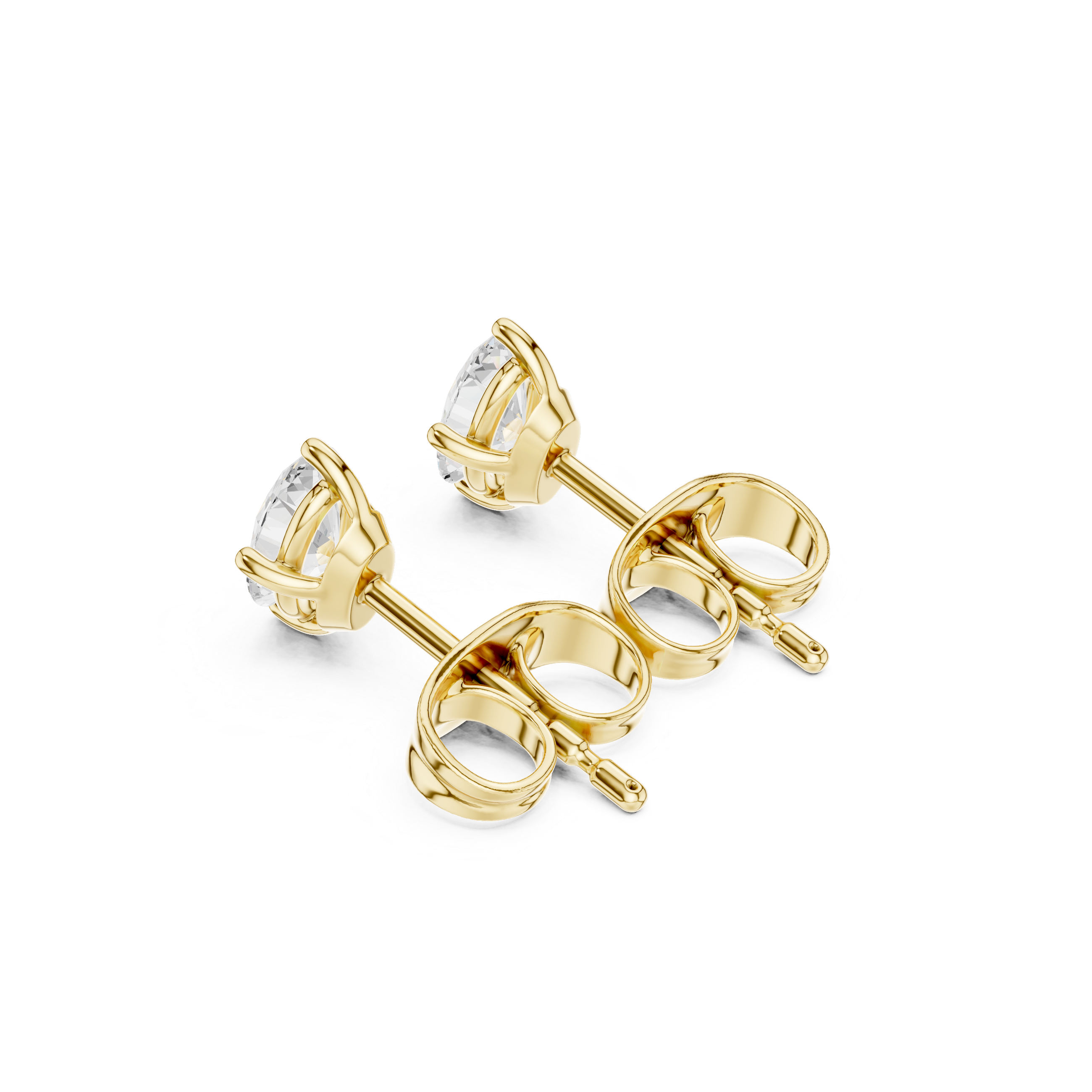 Exquisite Oval Lab Grown Diamond Earring