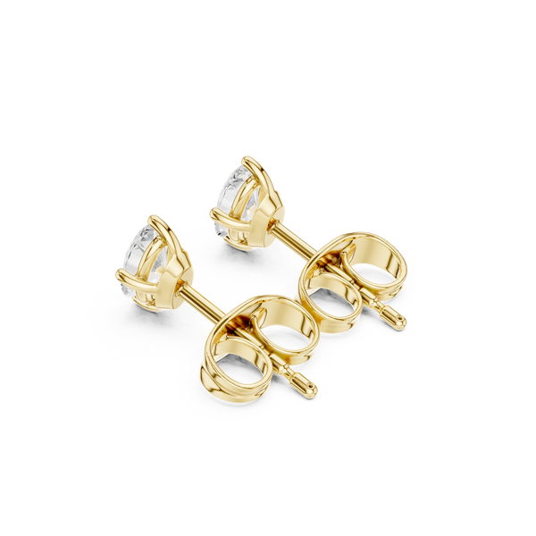 Exquisite Oval Lab Grown Diamond Earring