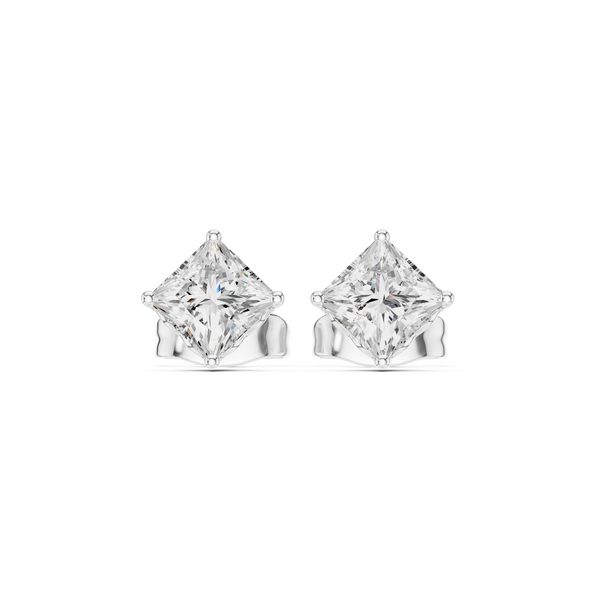 Princess Diamond Lab Grown Diamond Earrings