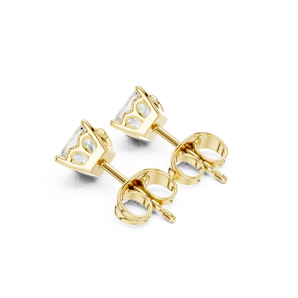 Princess Diamond Lab Grown Diamond Earrings