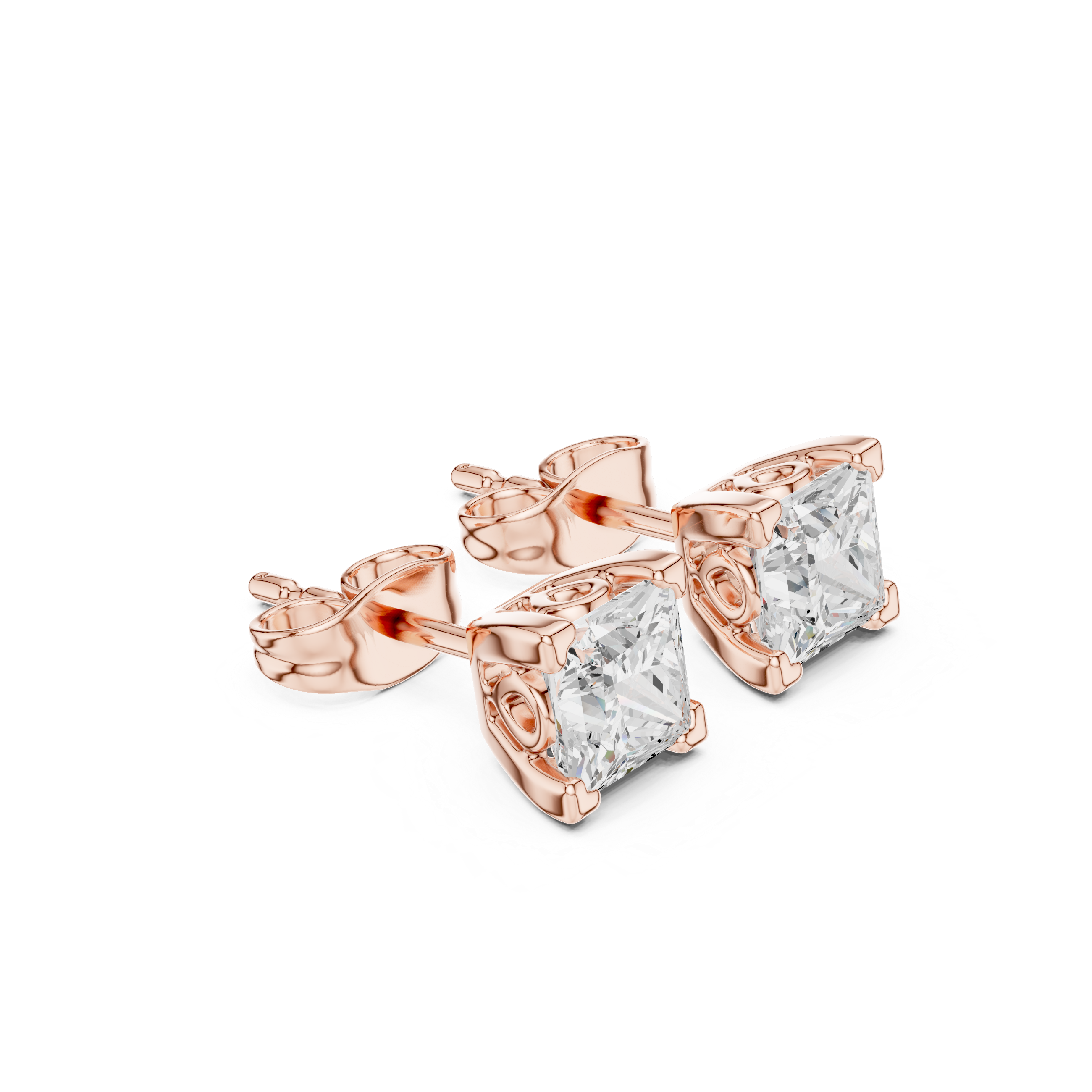 Regal Princess Diamond Lab Grown Diamond Earrings