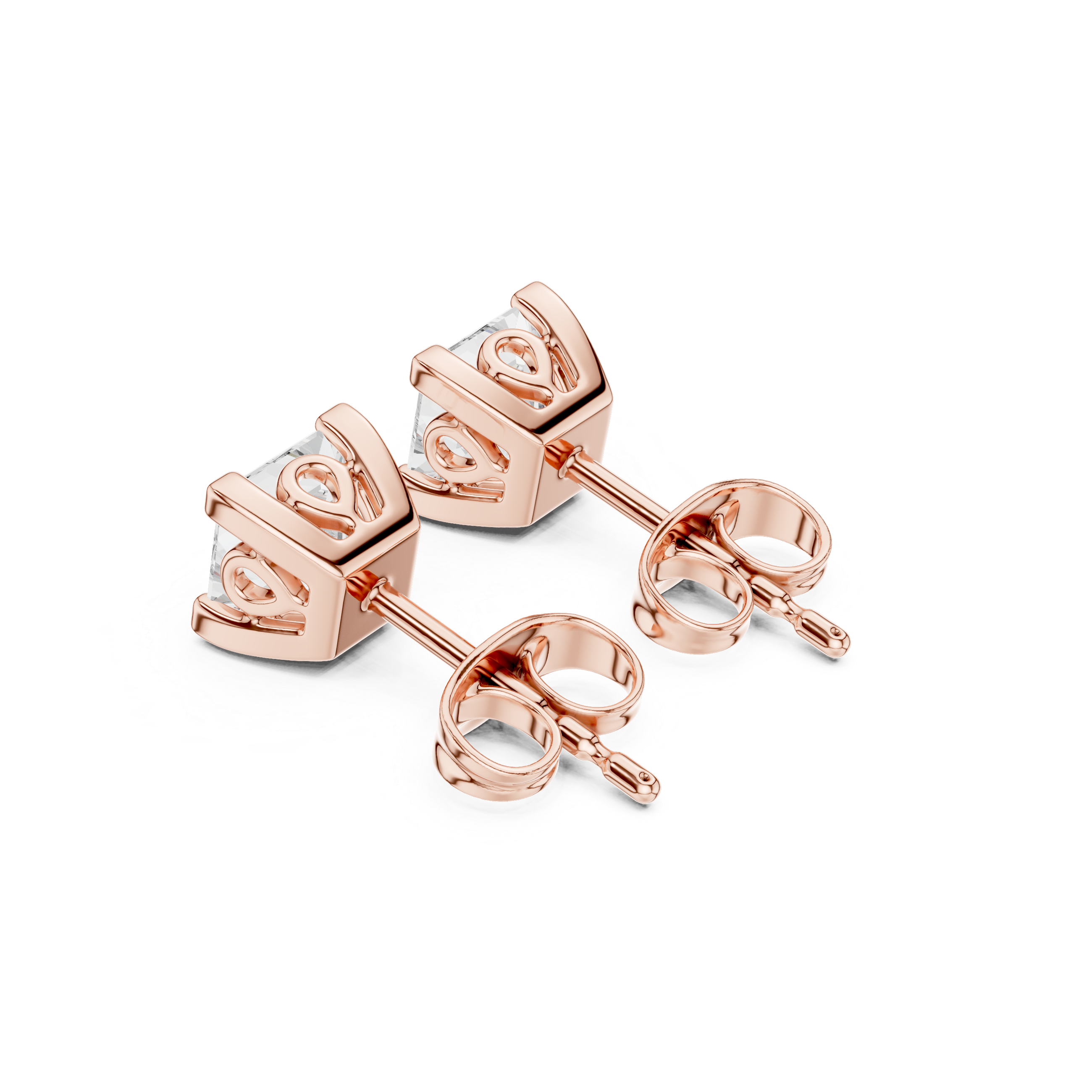 Regal Princess Diamond Lab Grown Diamond Earrings