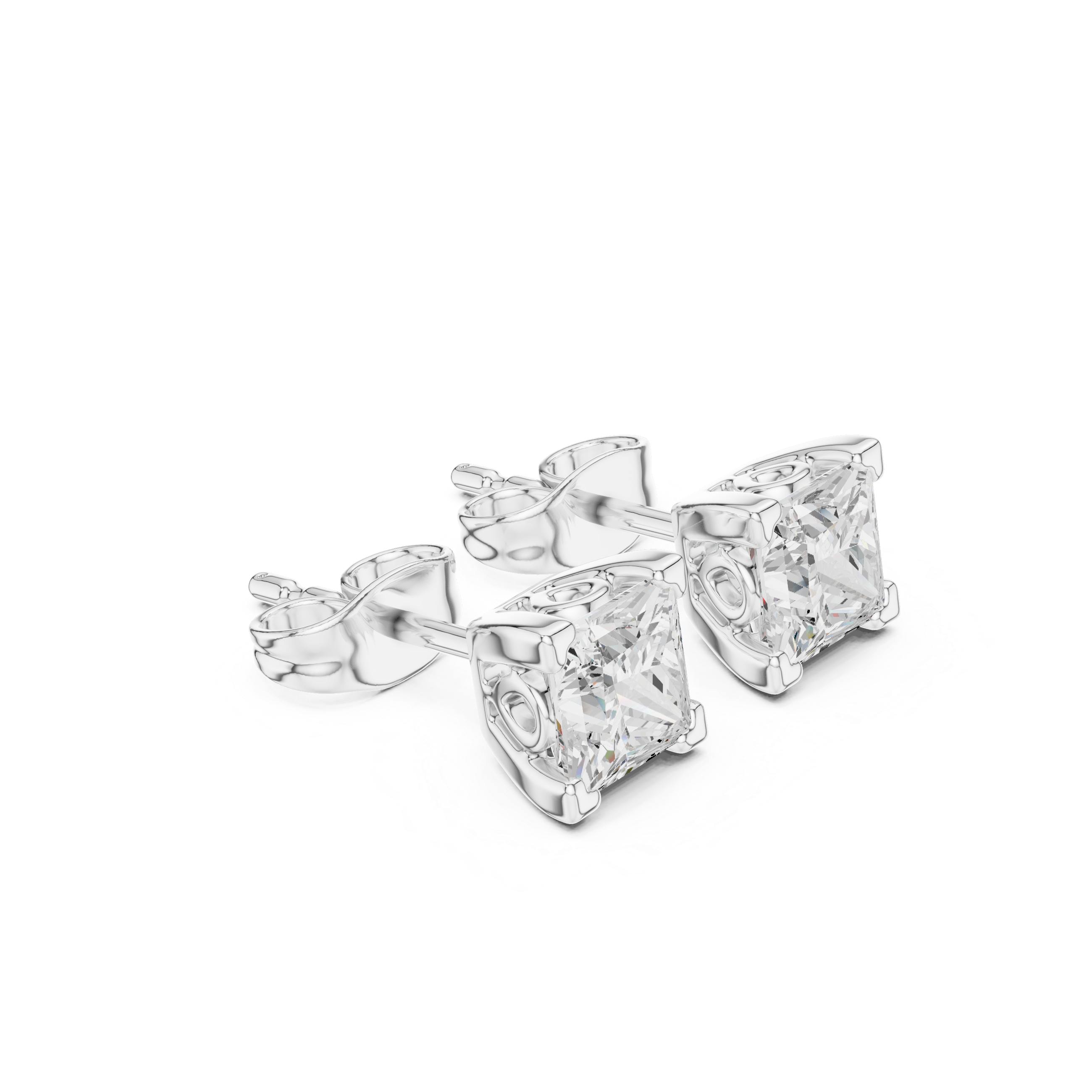 Regal Princess Diamond Lab Grown Diamond Earrings
