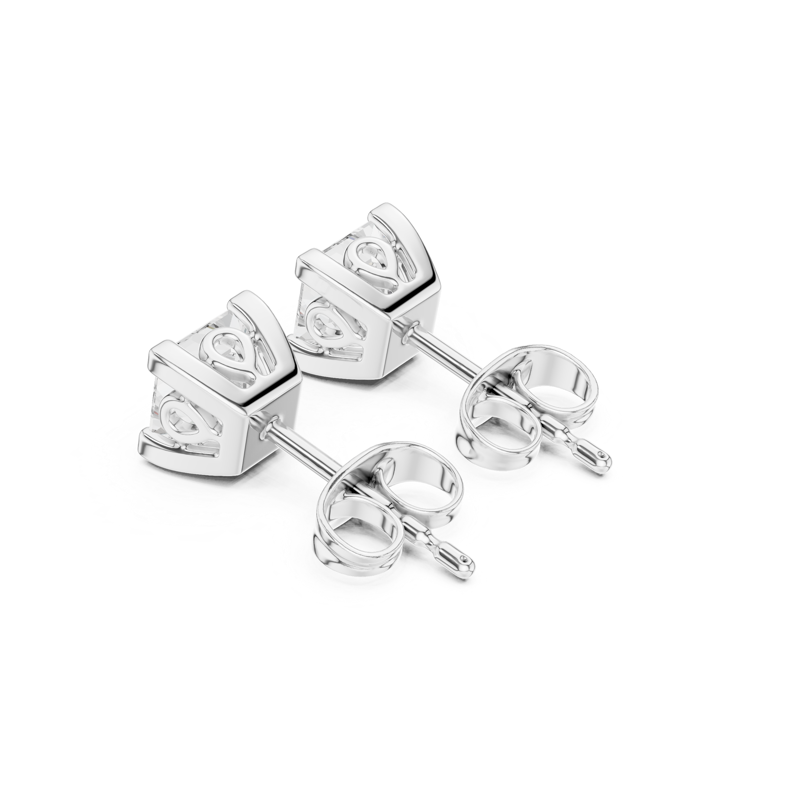 Regal Princess Diamond Lab Grown Diamond Earrings
