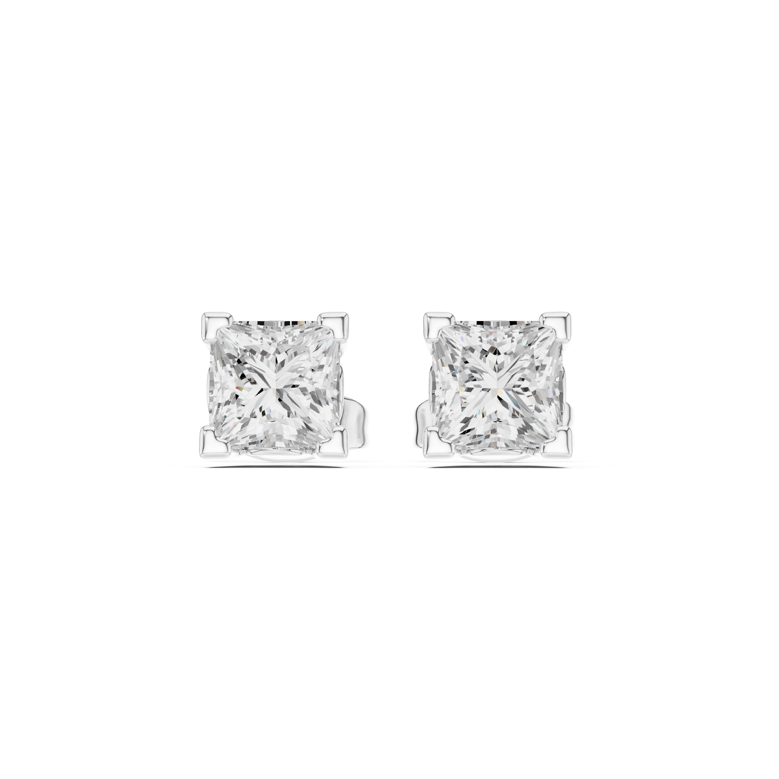 Regal Princess Diamond Lab Grown Diamond Earrings