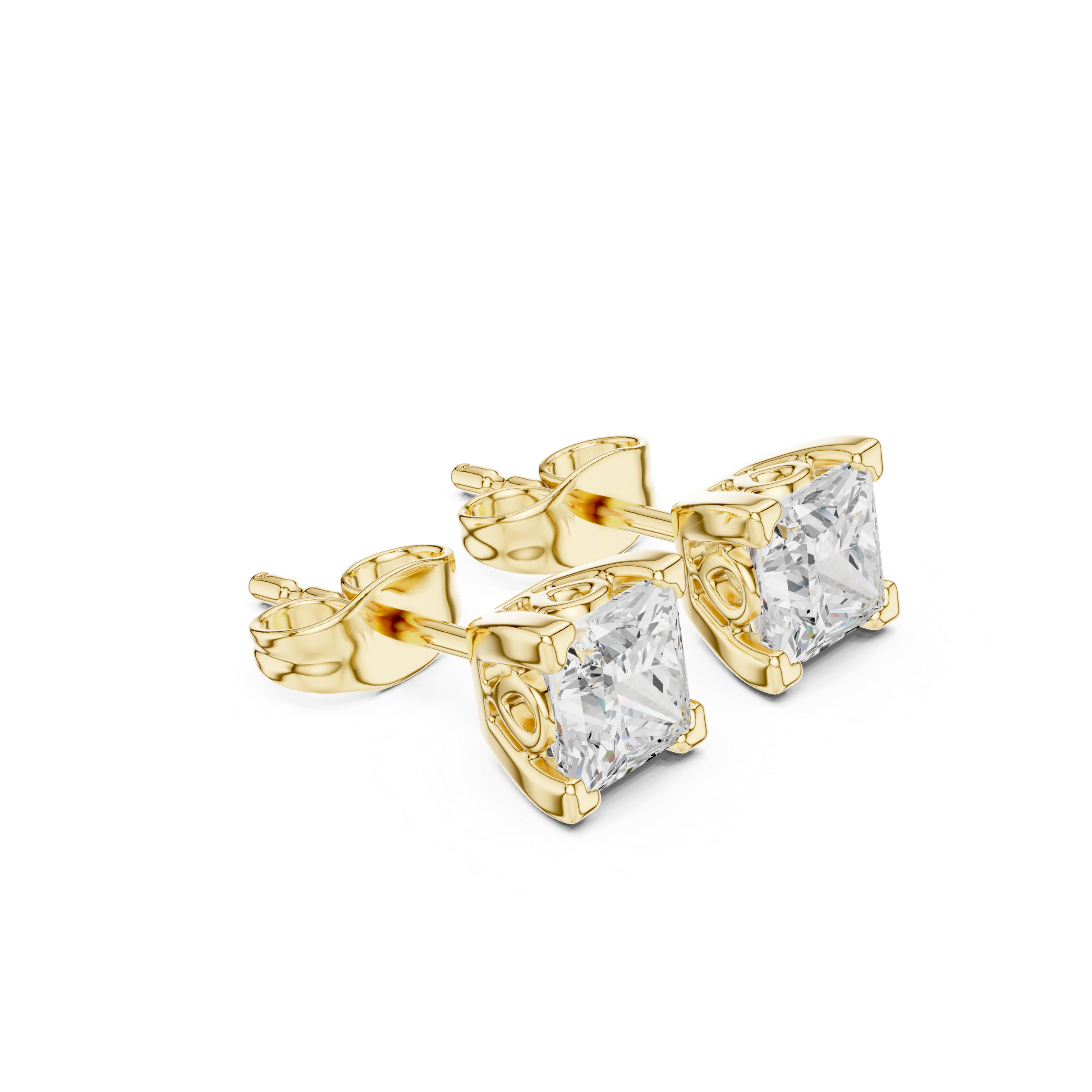 Regal Princess Diamond Lab Grown Diamond Earrings