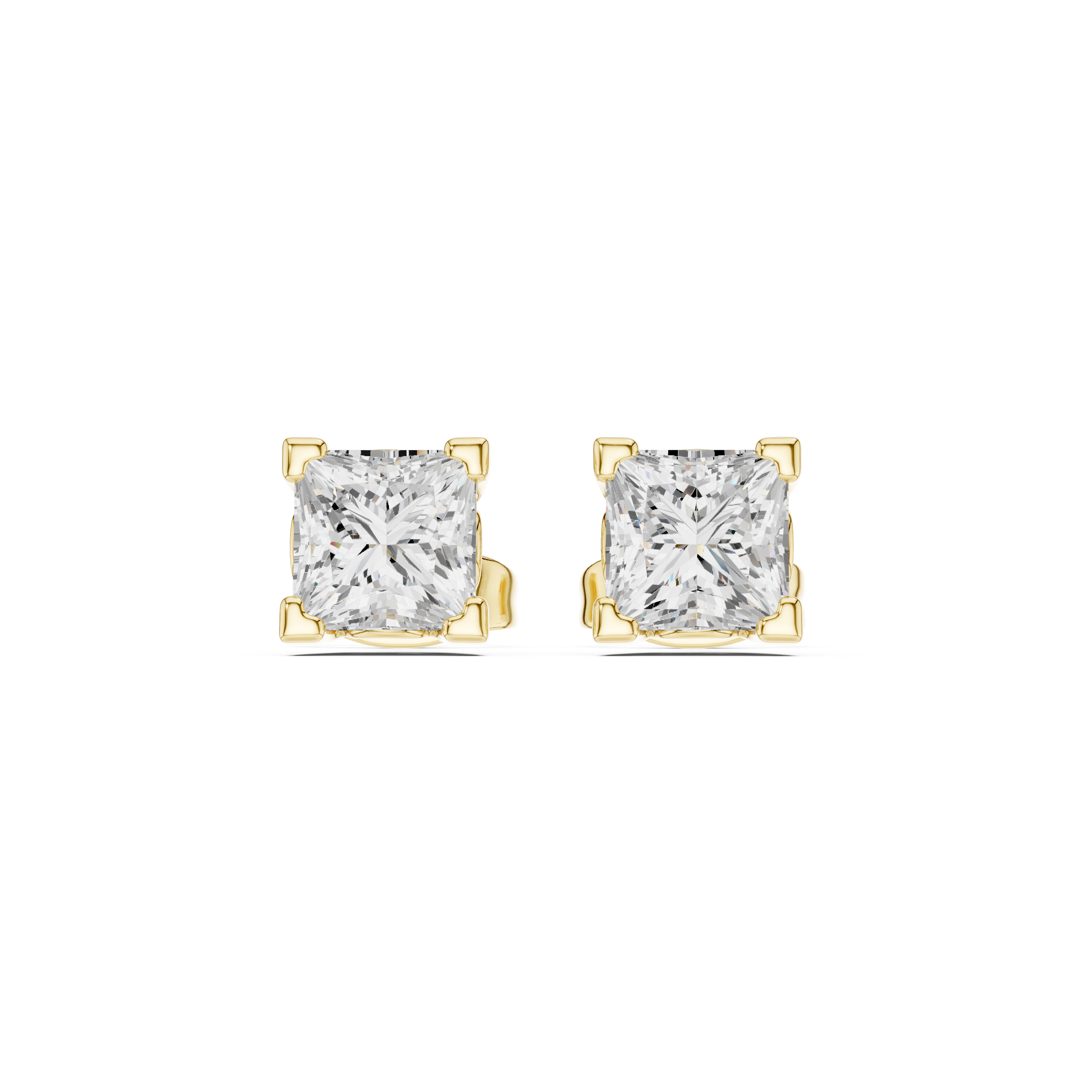 Regal Princess Diamond Lab Grown Diamond Earrings