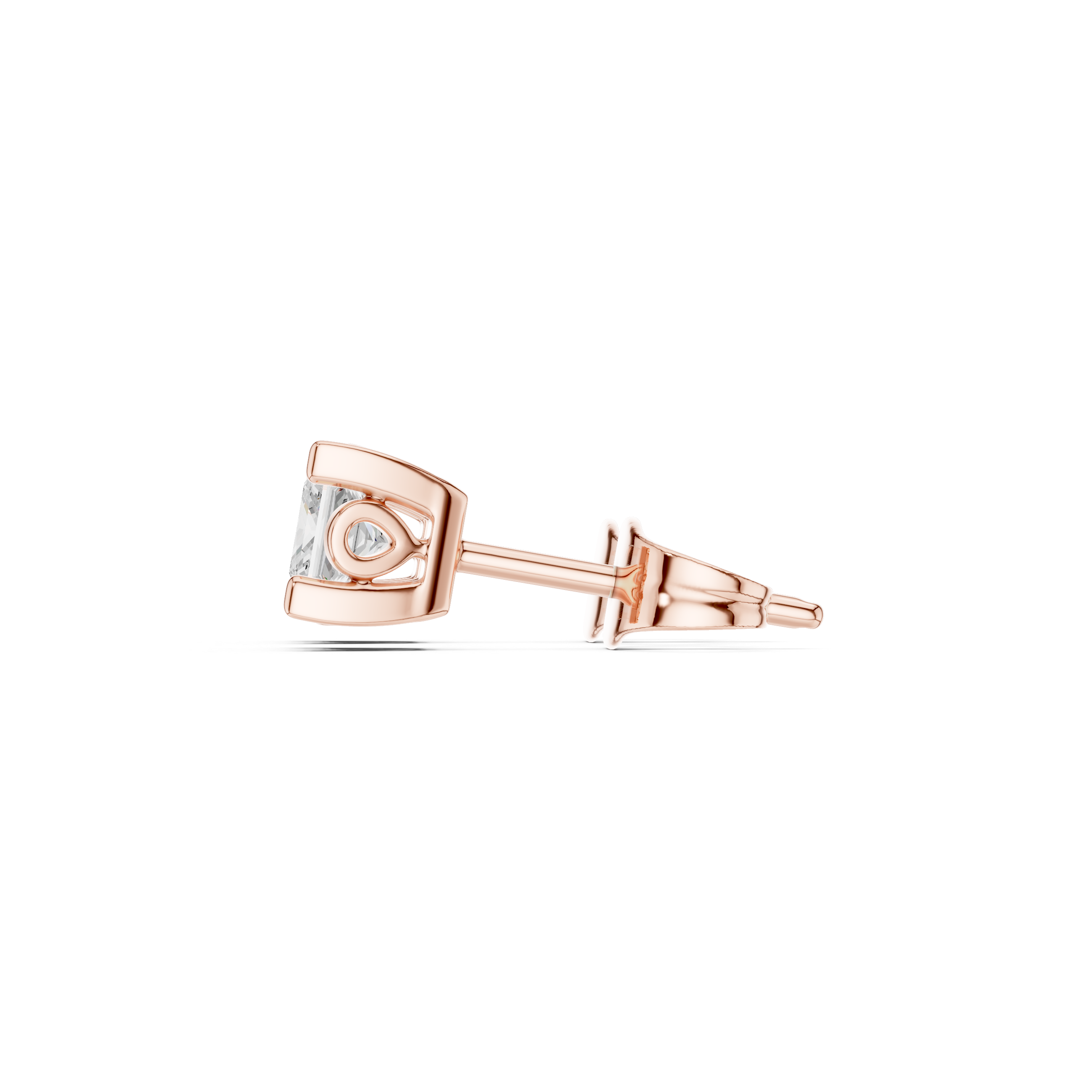 Timeless Princess Diamond Lab Grown Diamond Earrings