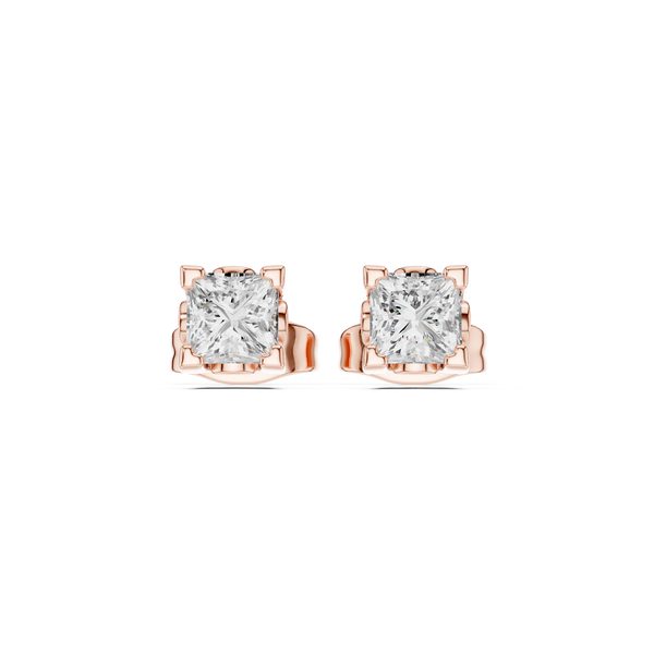 Timeless Princess Diamond Lab Grown Diamond Earrings