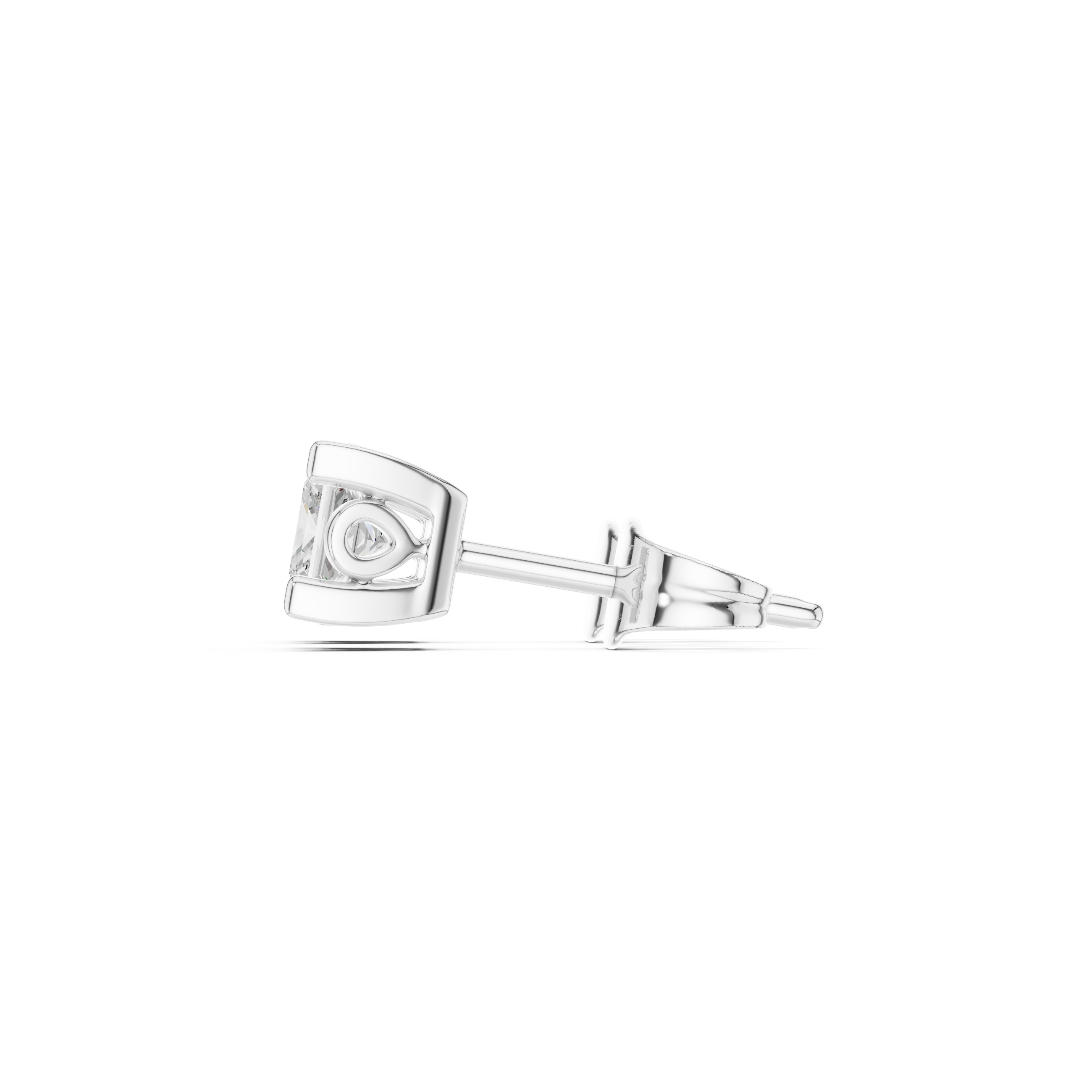 Timeless Princess Diamond Lab Grown Diamond Earrings