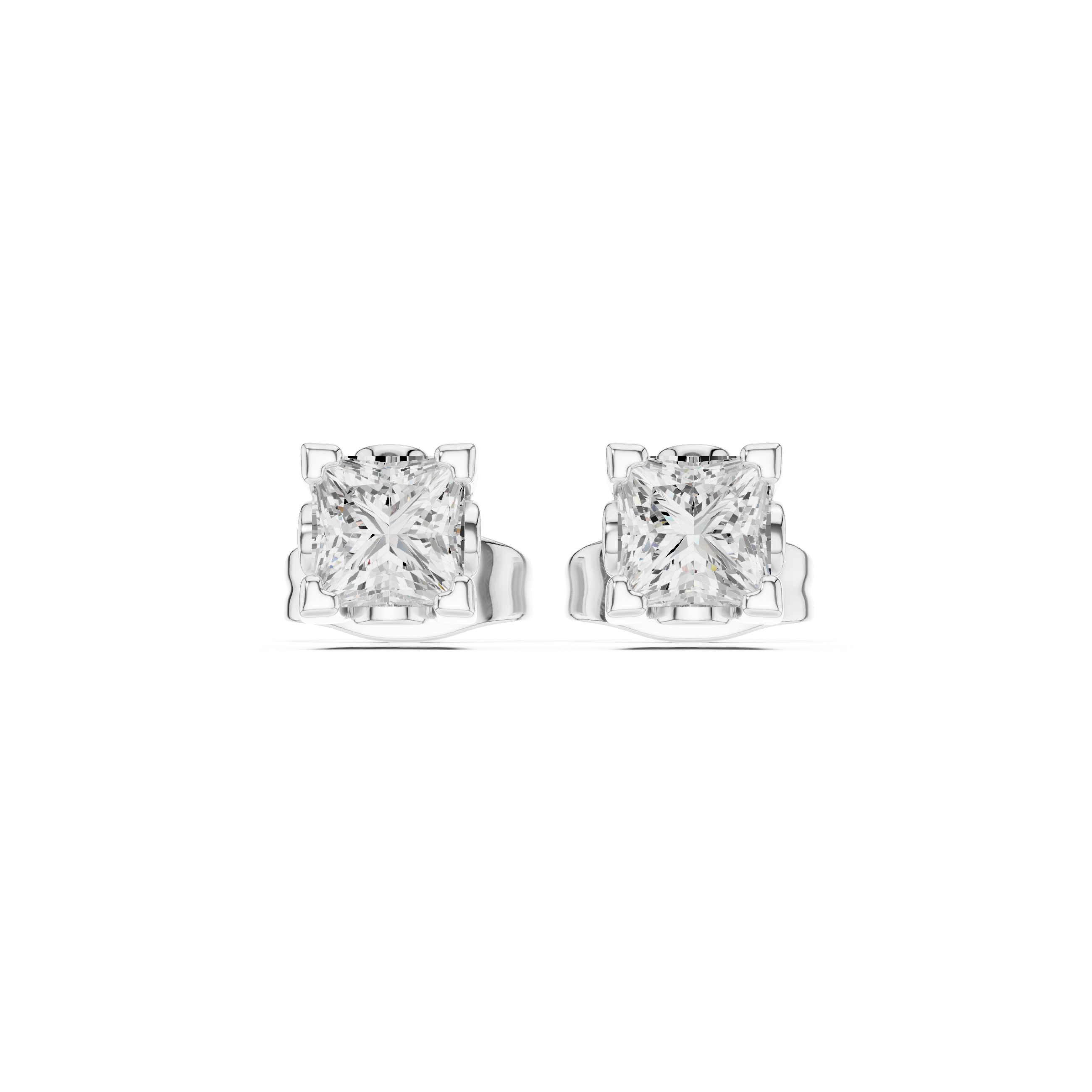 Timeless Princess Diamond Lab Grown Diamond Earrings