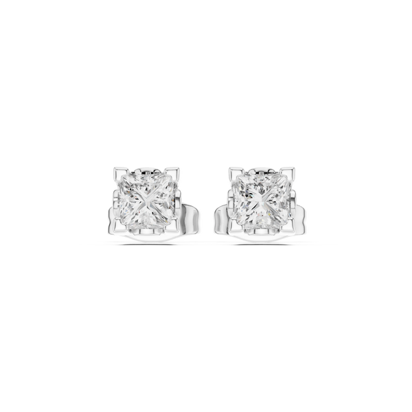 Timeless Princess Diamond Lab Grown Diamond Earrings