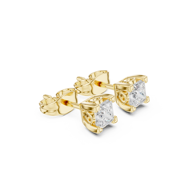 Timeless Princess Diamond Lab Grown Diamond Earrings