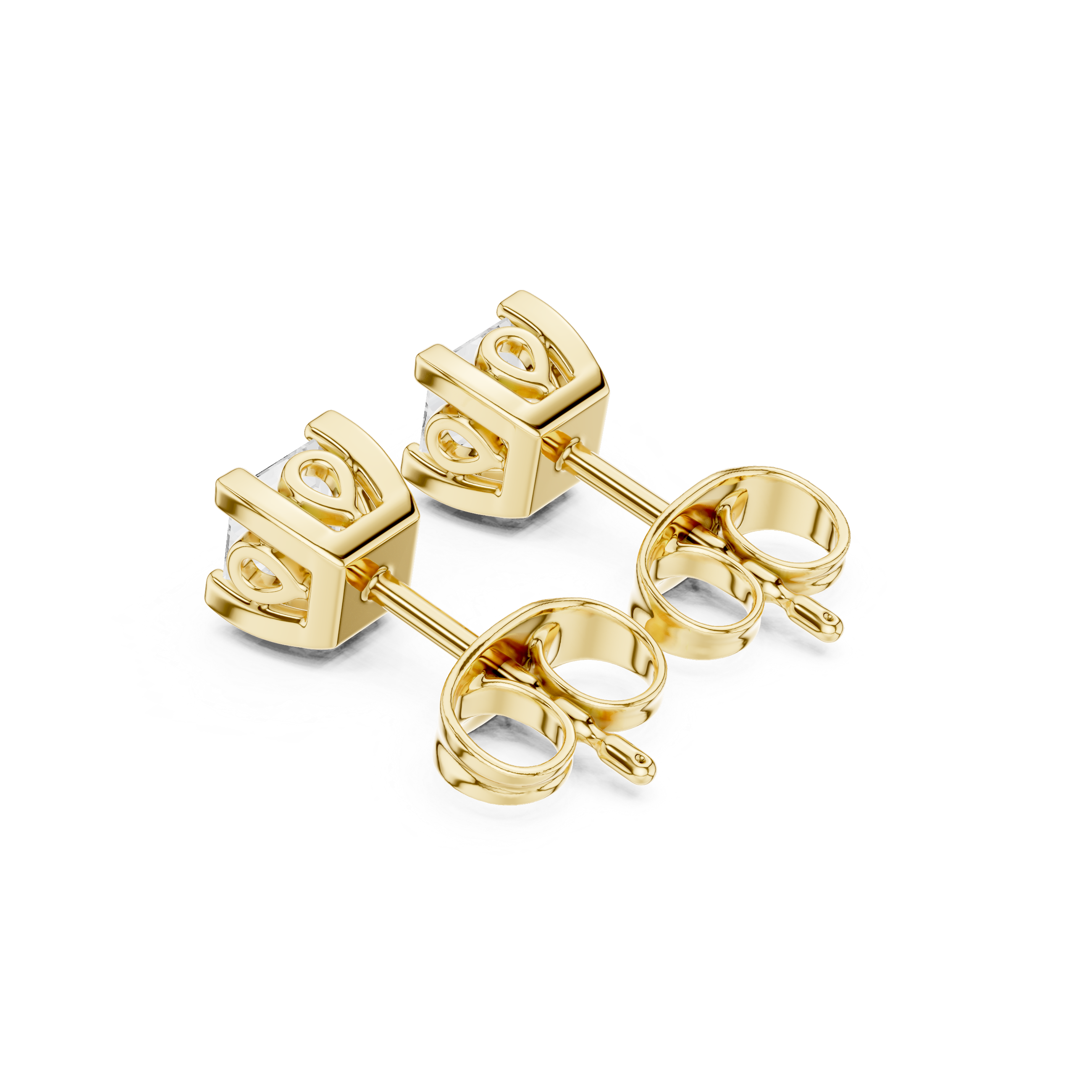 Timeless Princess Diamond Lab Grown Diamond Earrings