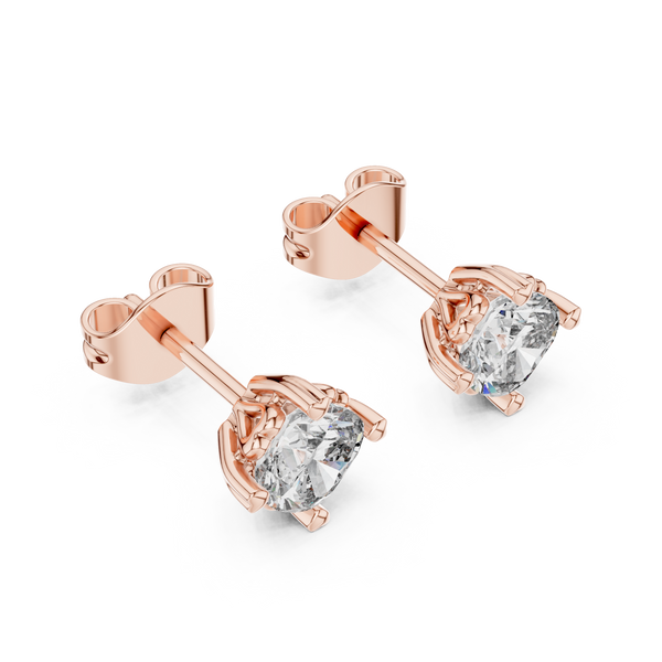 Effulgent Lab grown diamond Earrings pair