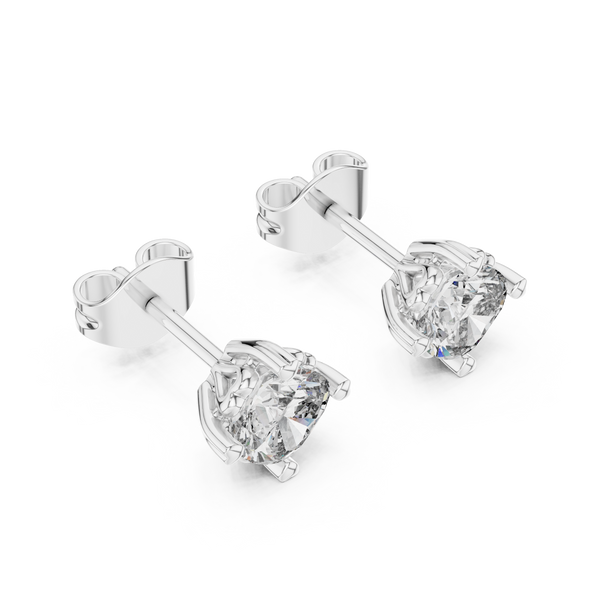 Effulgent Lab grown diamond Earrings pair